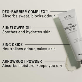 Eco-friendly AKT packaging highlighting plastic-free design and cap.