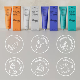 West End-tested AKT Deodorant Balm used by performers.