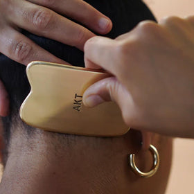 AKT titanium-plated surface close-up demonstrates antimicrobial hygiene.