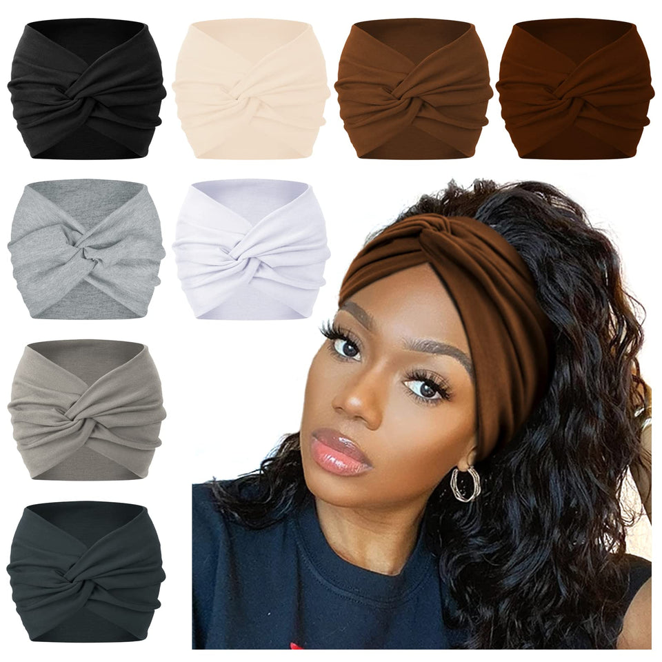 AKTVSHOW turban headband with front twist for stylish everyday wear