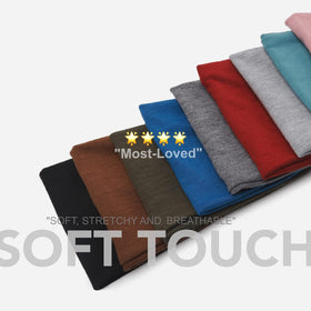 AKTVSHOW headbands for short hair, non-slip grip helps during yoga and gym sessions.