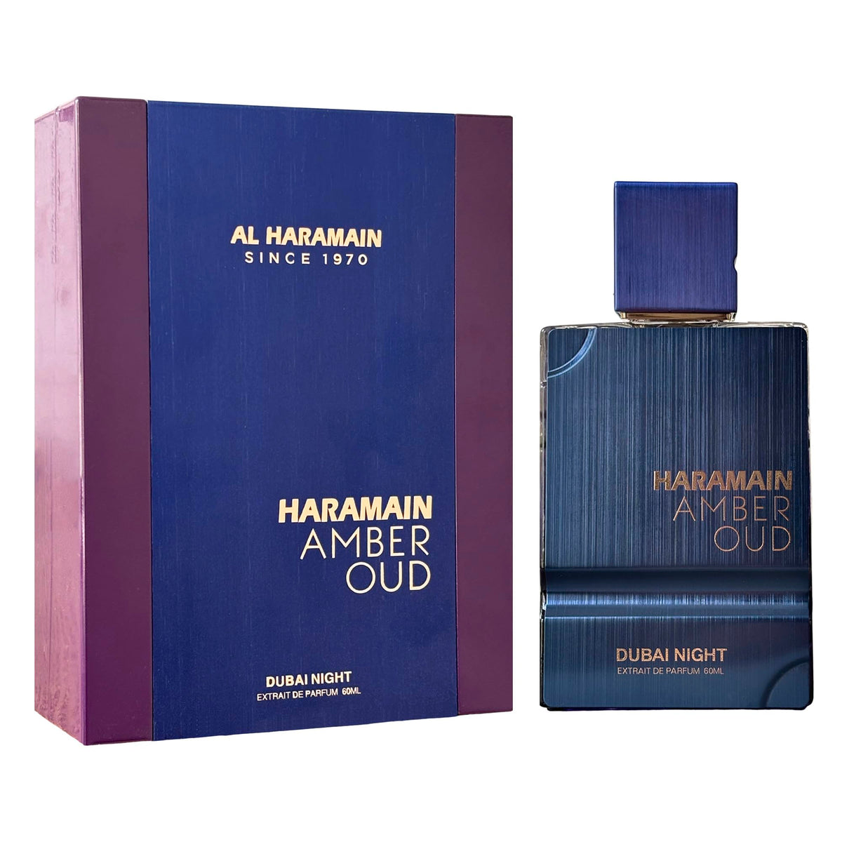 Al Haramain Amber Oud Dubai Night amber glow for a sophisticated aura.