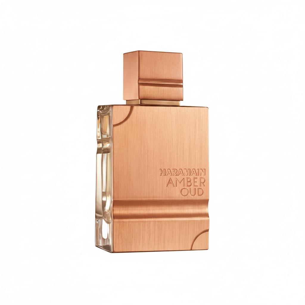 Al Haramain Amber Oud Gold Edition bottle front view showing premium presentation and unisex appeal.