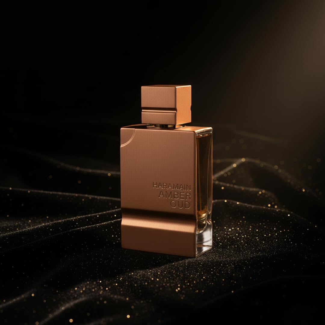 Al Haramain Amber Oud Gold Edition gift box showcases premium packaging.