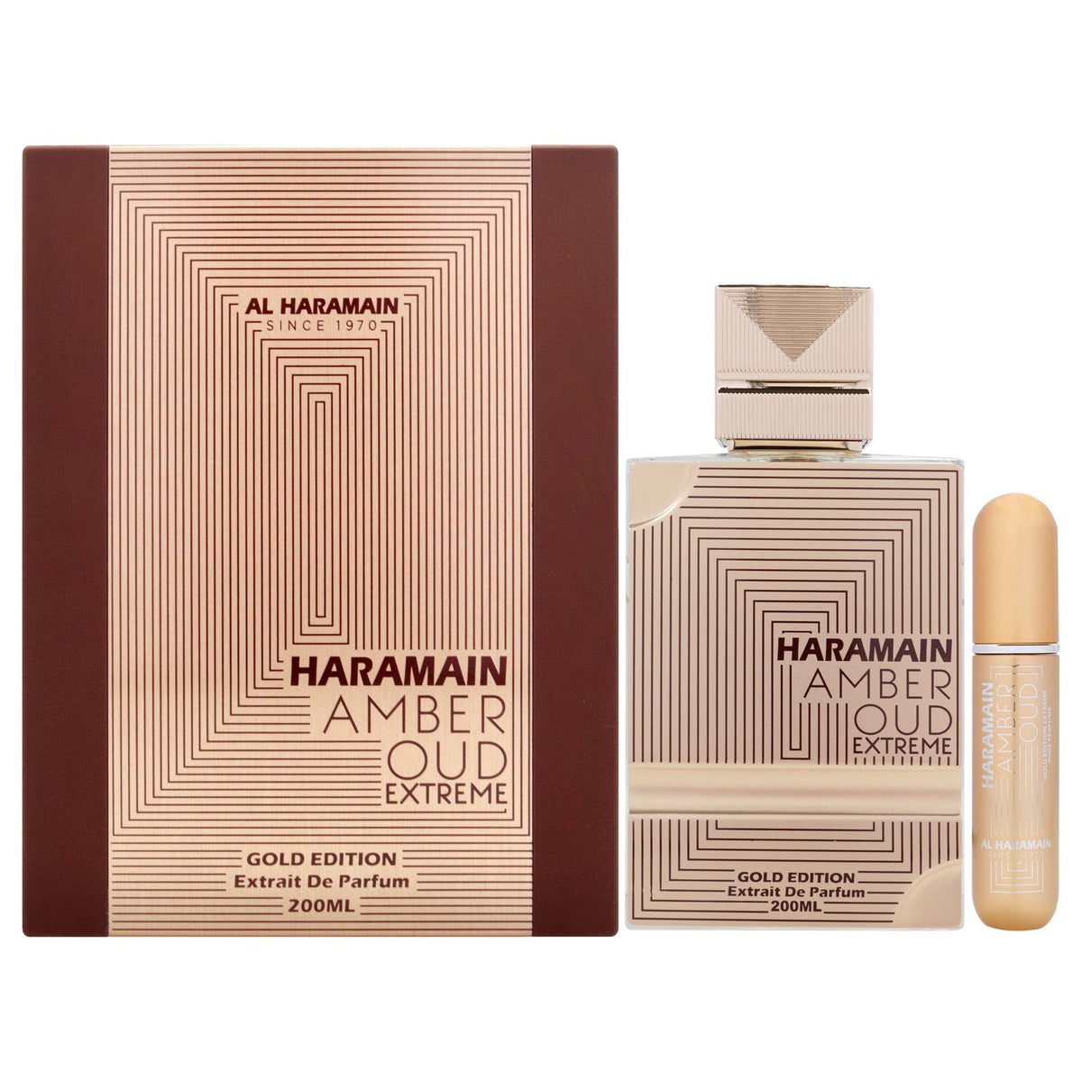 Al Haramain Amber Oud Gold Edition Extreme bottle with a refined, lasting presence