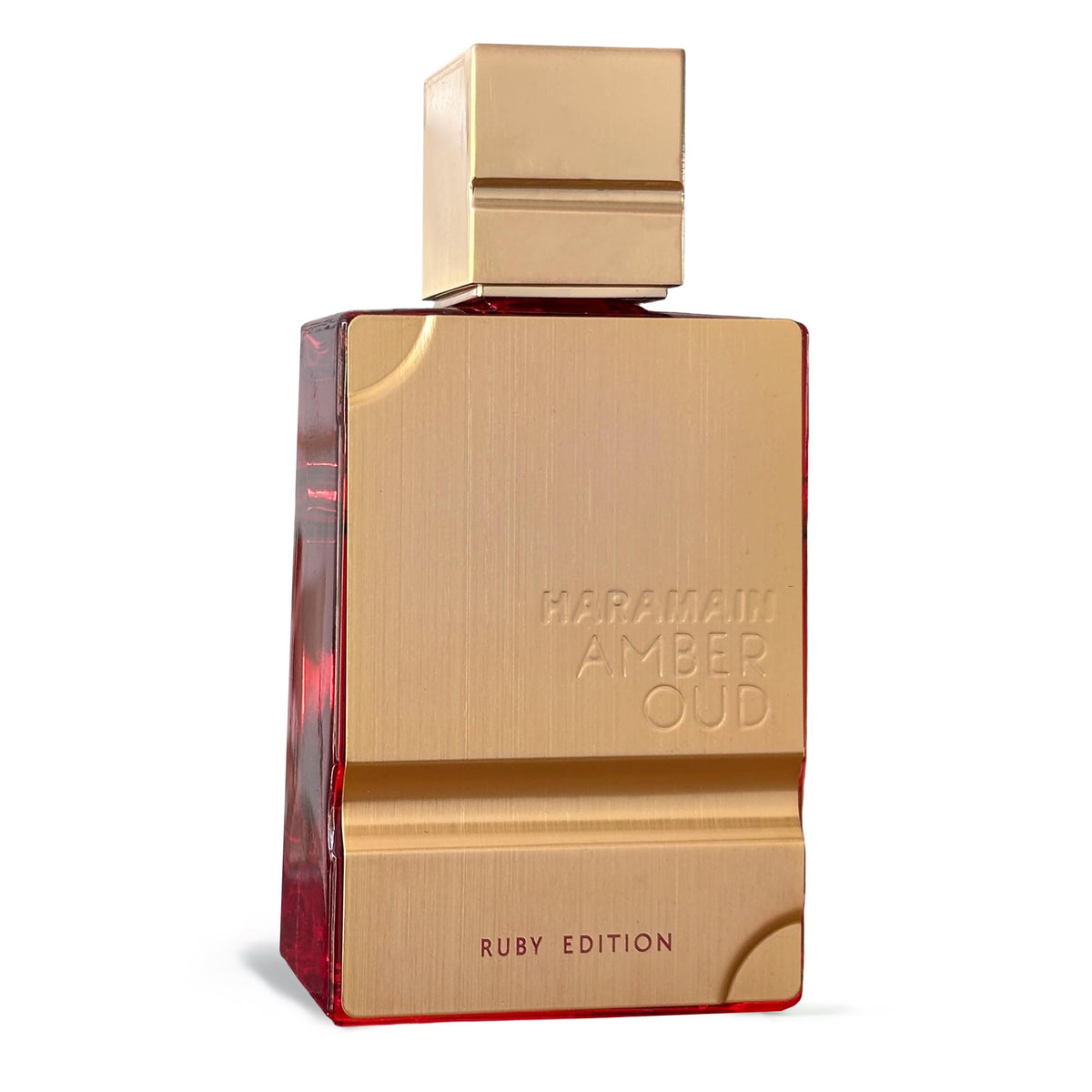 Al Haramain Amber Oud Ruby Edition packaging evoking luxury and gifting appeal