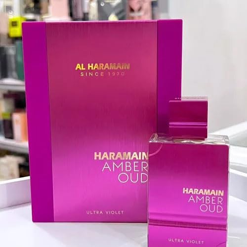 Wrist application of Al Haramain Amber Oud Ultra Violet for evening wear