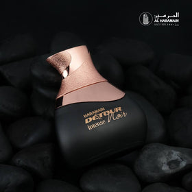 Al Haramain Detour Noir Intense spray action for even mist