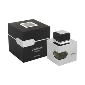 Amber and musk base notes in Al Haramain L'Aventure Intense profile