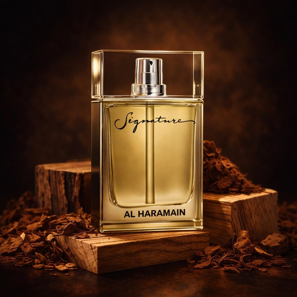 Signature embossed label – signals luxury and premium quality