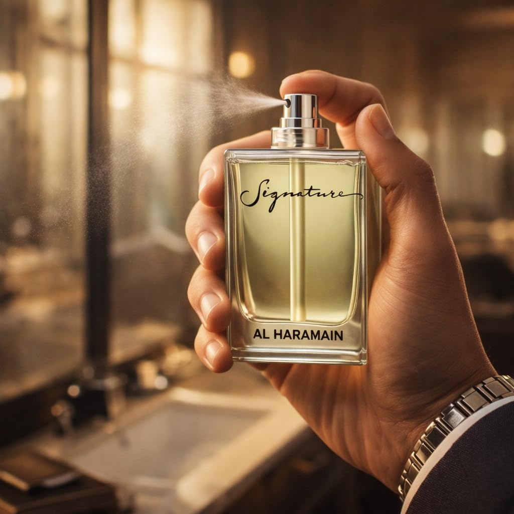 Signature spray action – easy application and instant aroma release