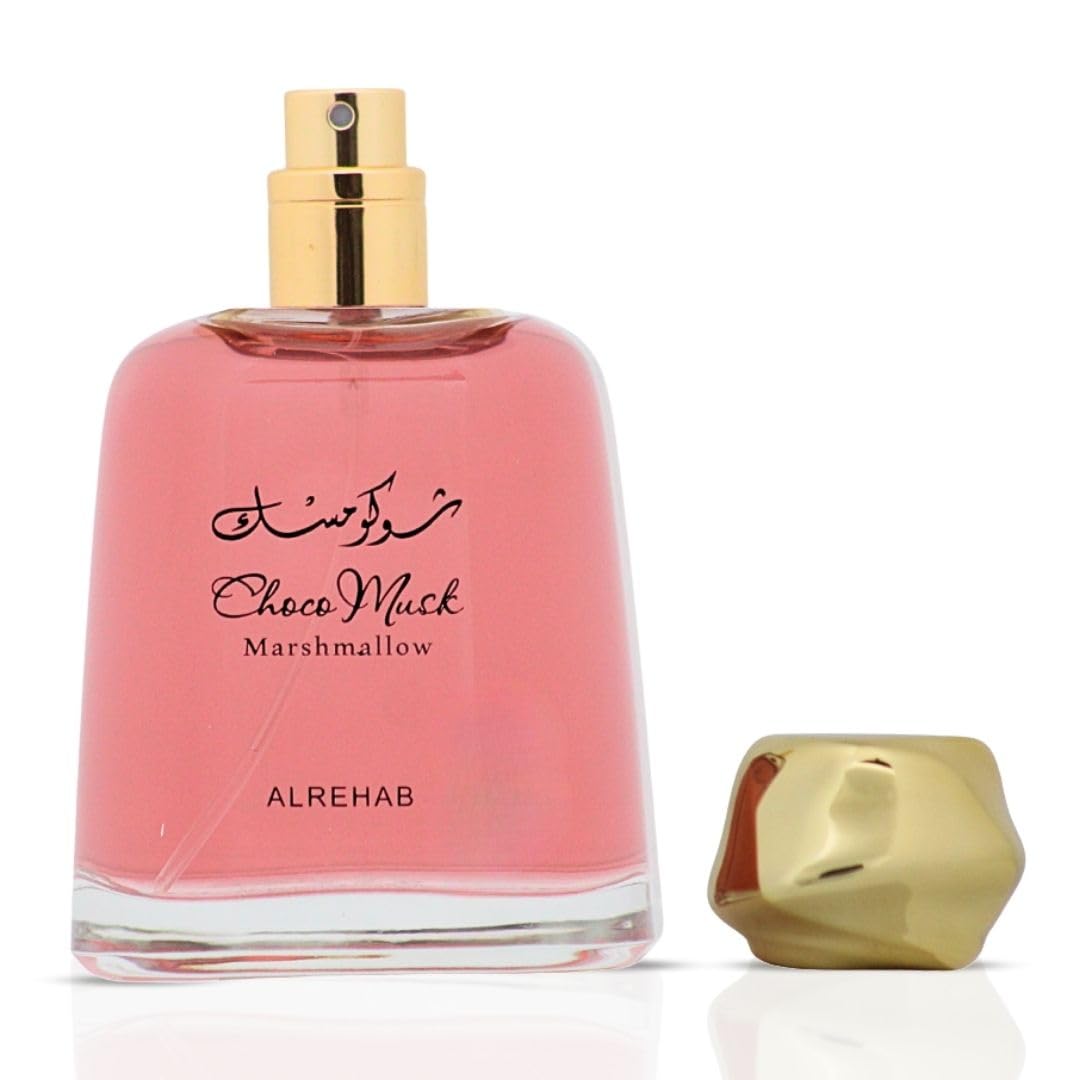Al-Rehab Choco Musk Marshmallow vanilla base delivers smooth, lasting warmth