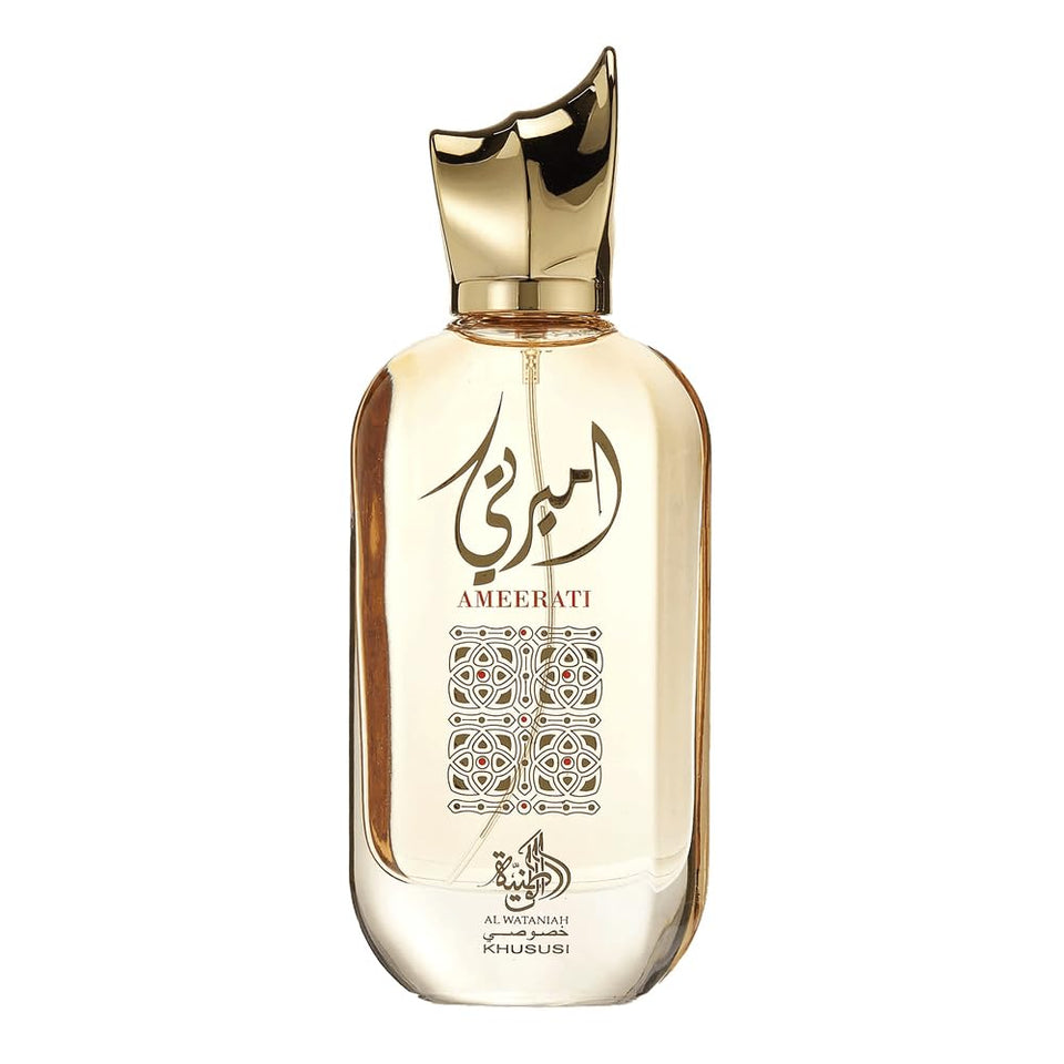 Al Wataniah Ameerati unisex perfume bottle with a balanced, long-lasting aroma.