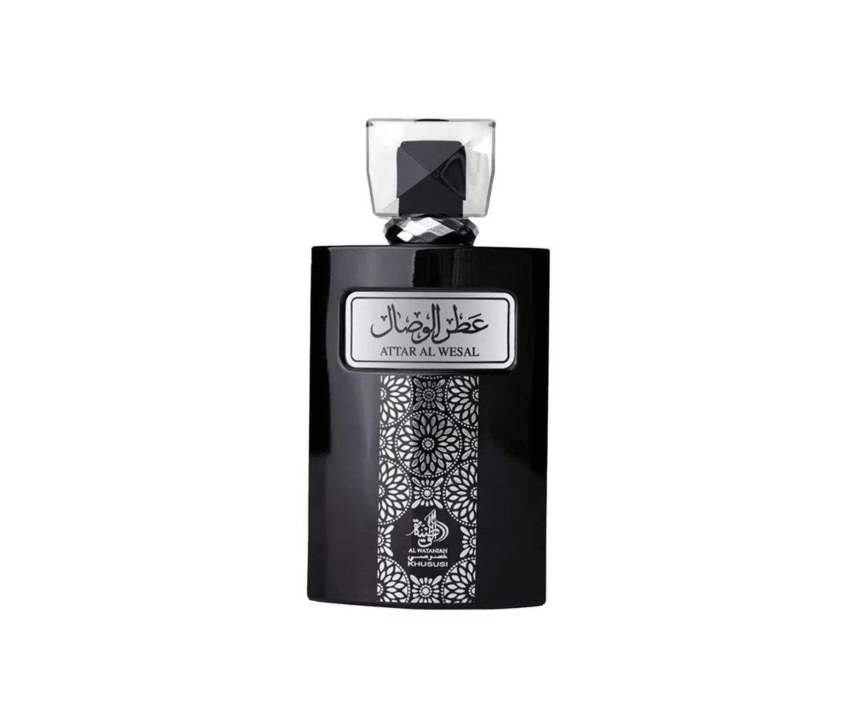 Al Wataniah Attar Al Wesal packaging box presents a premium gift vibe.