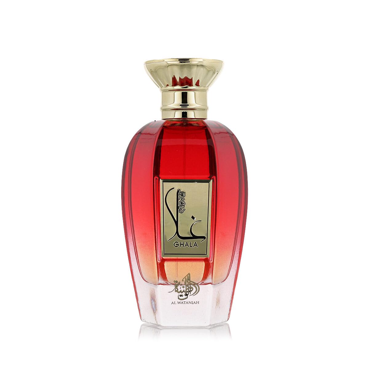 Al Wataniah Ghala top notes saffron and jasmine opening.