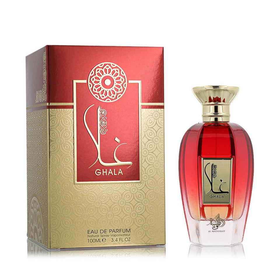 Al Wataniah Ghala unisex perfume bottle for refined daily scent.