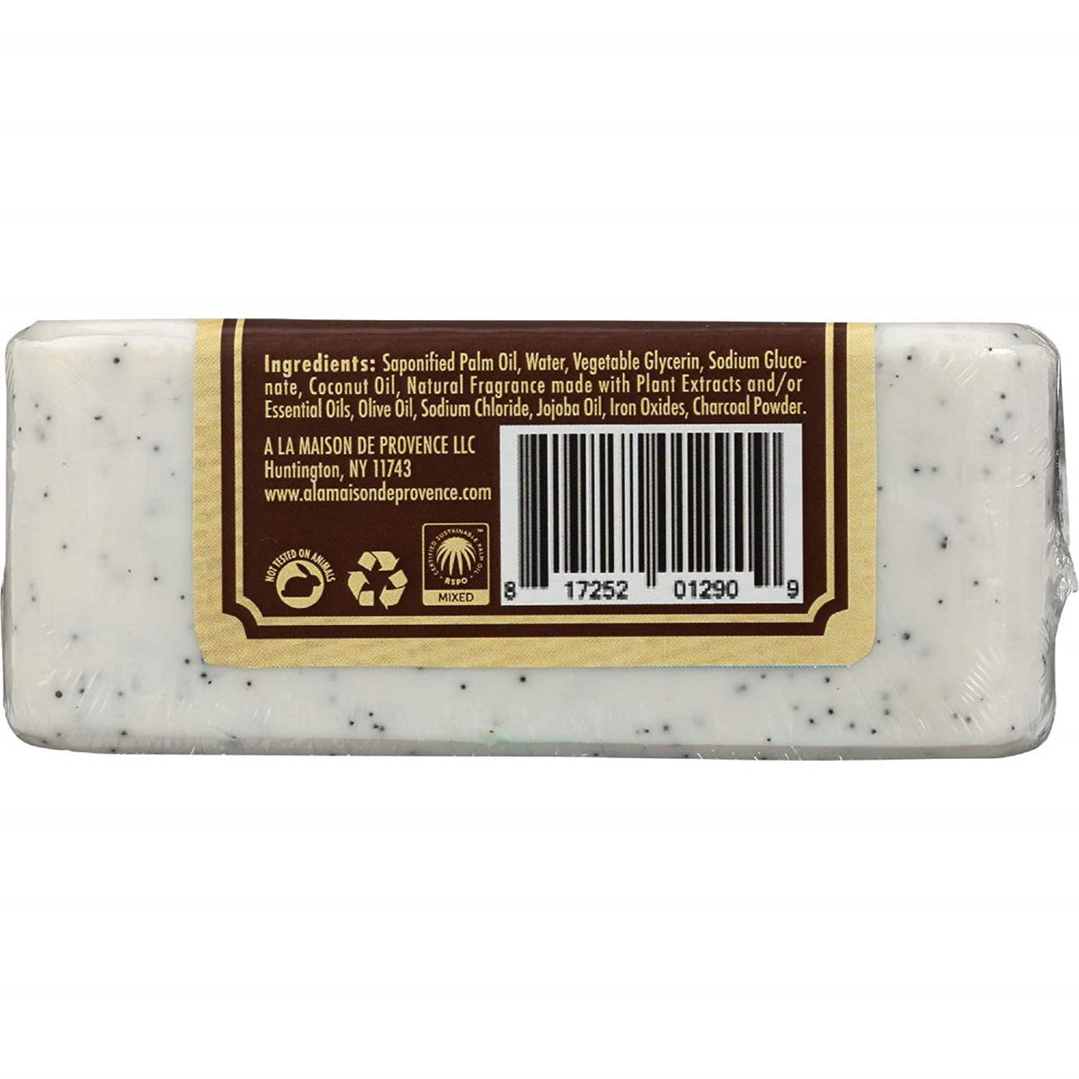 A La Maison vegan, cruelty-free, and biodegradable soap for mindful use.