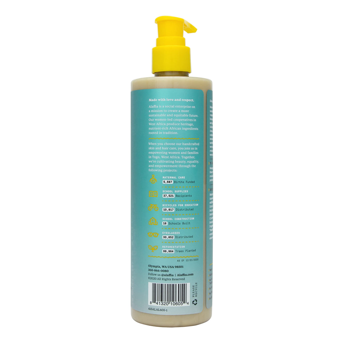 Alaffia Beautiful Curls with Shea Butter closeup reveals creamy texture for moisture