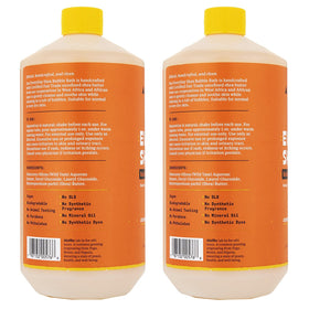 Alaffia Bubble Bath bottle close-up highlighting fragrance-free, skin-friendly formula.