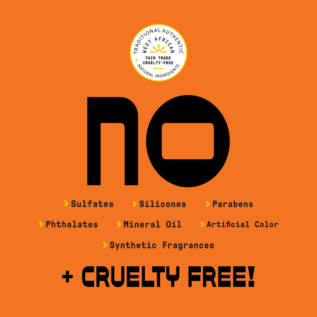 Fair-trade shea butter jar highlighting ethical sourcing and luxurious conditioning