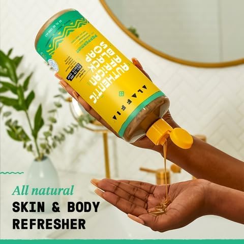 Alaffia shaving soap with rich lather for smooth shaves