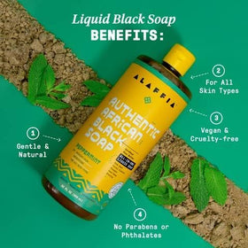 Alaffia cruelty-free vegan formula with fair-trade shea butter