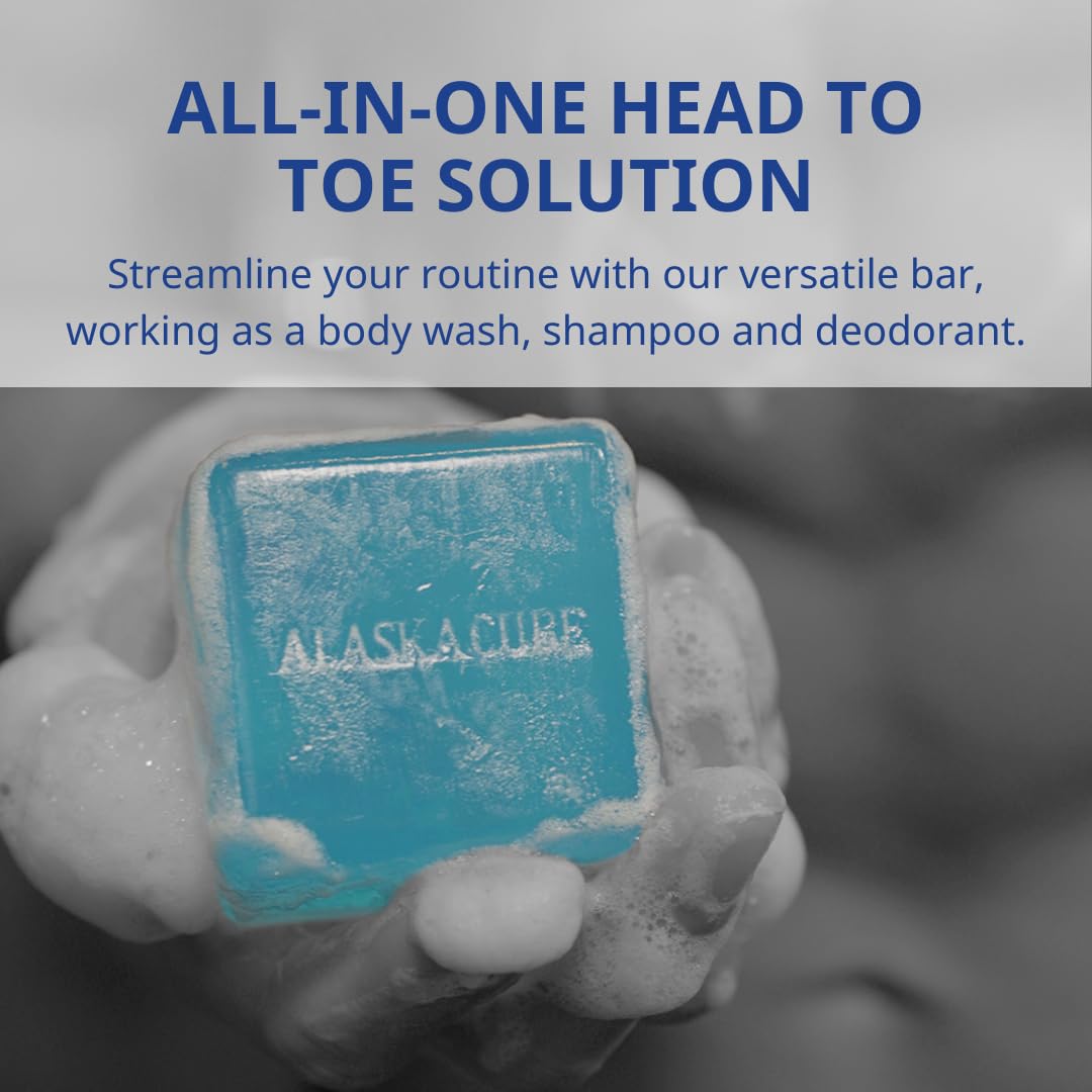 Alaskacube unisex cleanser suitable for men and women daily care