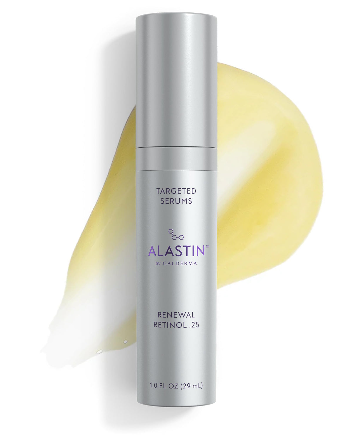 ALASTIN Renewal Retinol Serum bottle ready for daily use to refine texture.