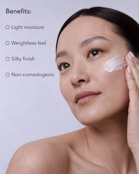 TriHex Technology illustration suggesting support for elastin and collagen production.
