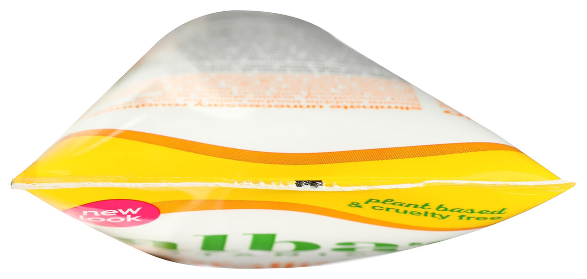 Aloe vera, jojoba, and mango in Alba Botanica shave cream nourish the skin.