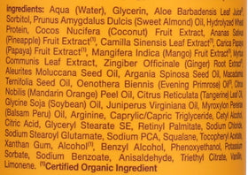 Coconut milk hydrates hair in Alba Botanica hair care product for smooth strands