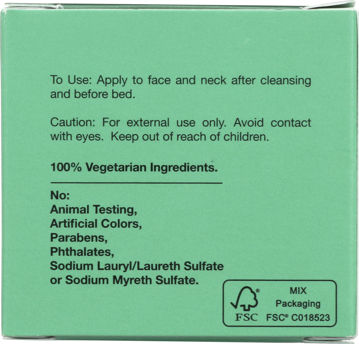 Texture swatch shows light, non-greasy hydration for waking radiance.