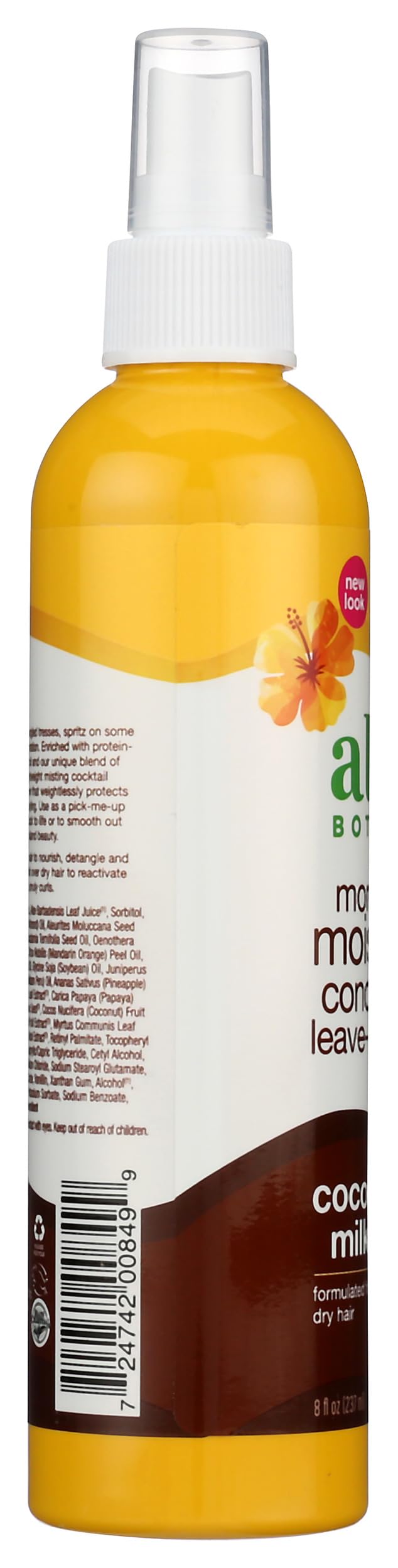 Plant-based keratin supports elasticity in Alba Botanica conditioning mist