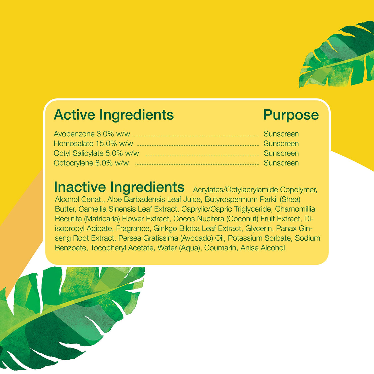Eco-friendly biodegradable formula of Alba Botanica sunscreen spray highlighted