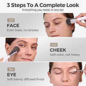 ALBEAUT pencil eye brush supports precise eye detailing.