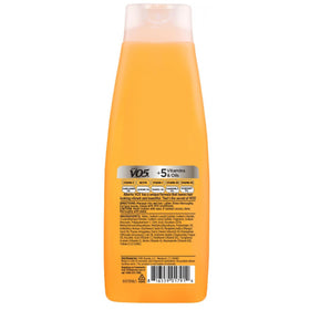 Alberto VO5 foam lather demonstrates rich cleansing action