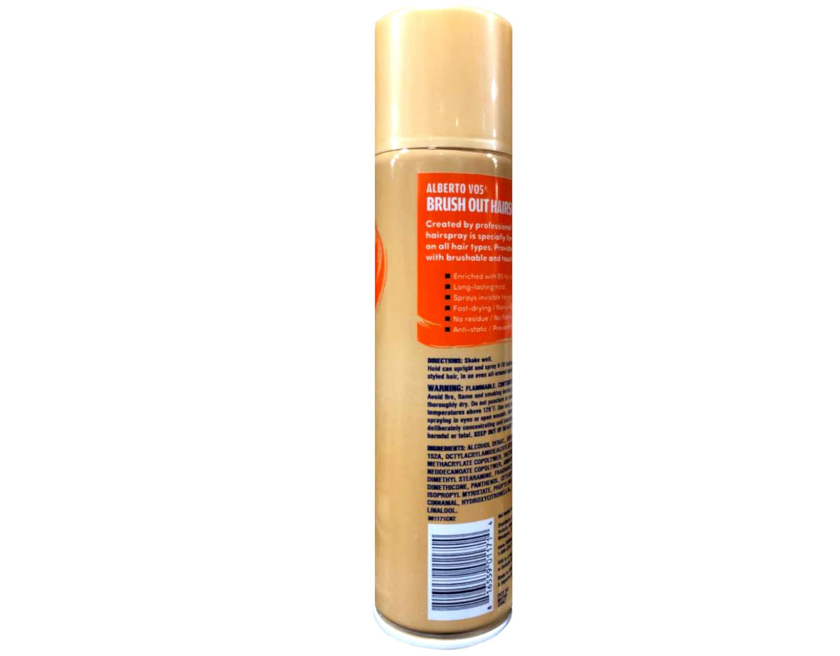 Alberto VO5 Brush Out frizz and flyaway control for smoother, more polished hair