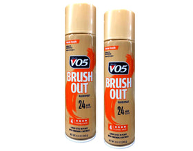 Alberto VO5 Brush Out Hairspray bottle for lightweight hold