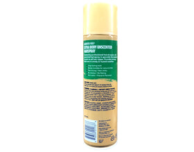 Alberto VO5 Crystal Clear Hairspray six-pack display offering convenient, consistent hold