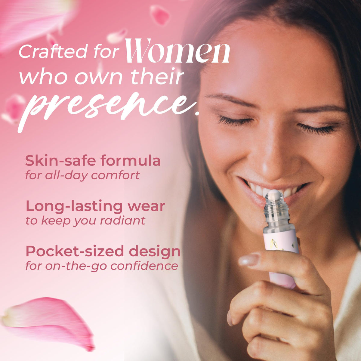 Alcemiste compact purse fragrance slips into any bag.