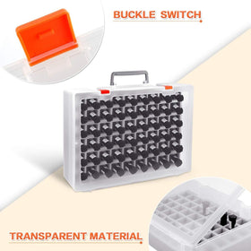 ALCYON 54-bottle case open top, shows large capacity for easy bottle placement and selection.