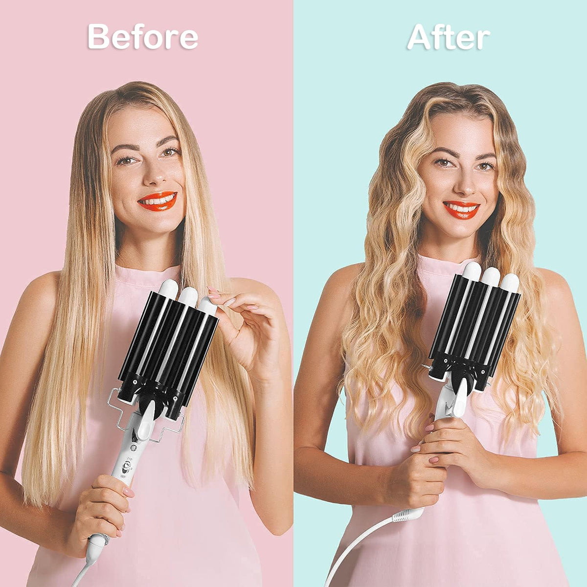 Aleath dual voltage design for travel-friendly styling anywhere.