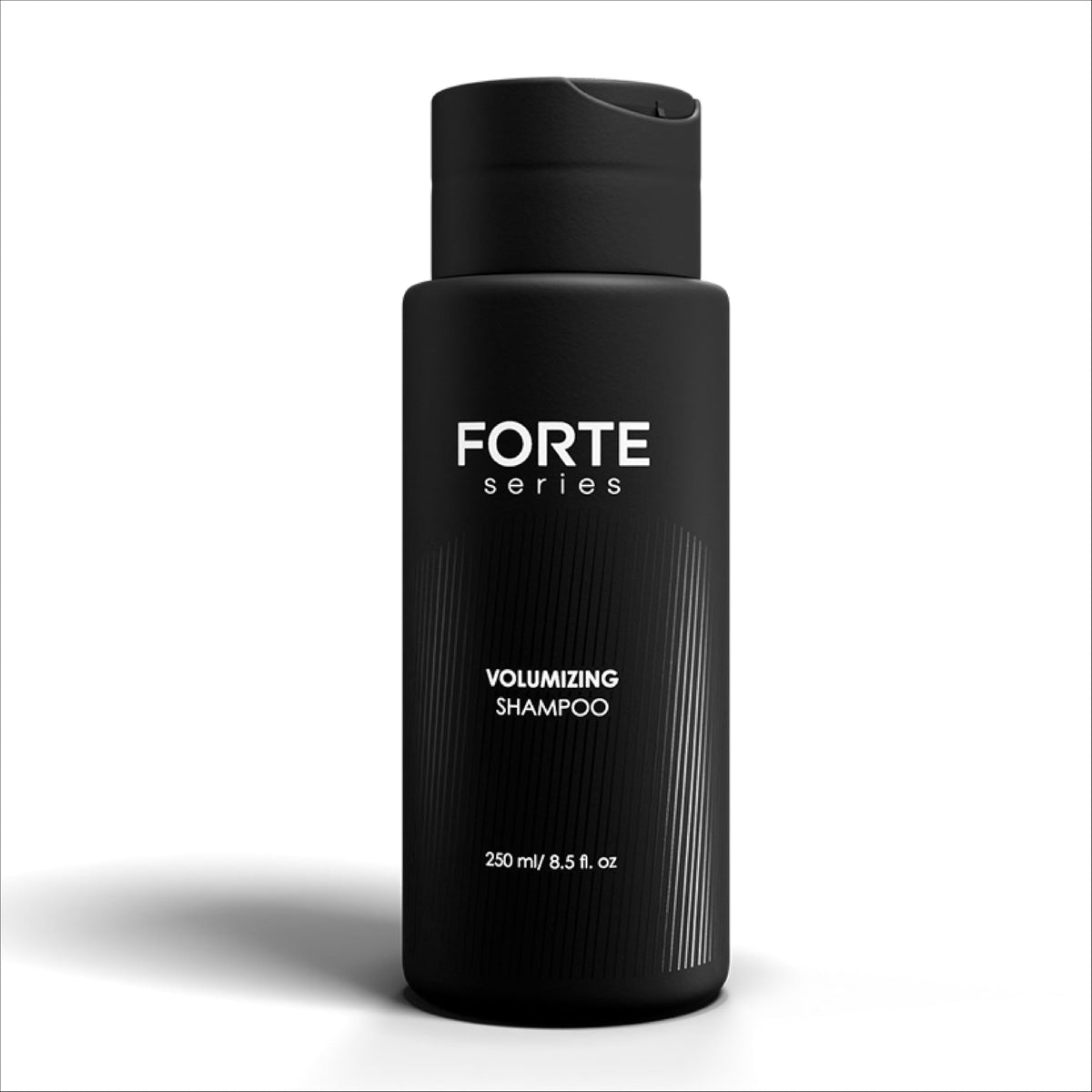 Alex Costa FORTE shampoo bottle front showing instant lift for fuller hair