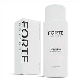 Alex Costa Forte label close-up highlighting biotin and keratin benefits