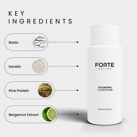 Creamy conditioner texture in hand showing lightweight, silky feel