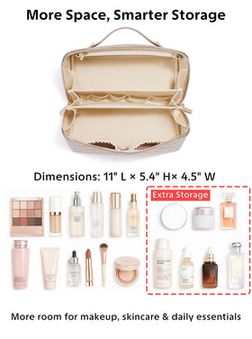 ALEXTINA checkered design adds stylish organization for daily use and travel.