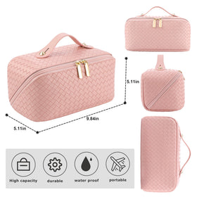 ALEXTINA middle floor pouch keeps small items separated while traveling