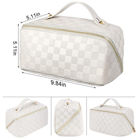 ALEXTINA collapsible handle simplifies carrying when bags are full.