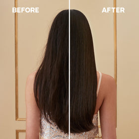 Alfaparf Milano Keratin Shampoo lather on hand for smooth, manageable hair