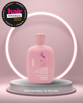 Anti-dryness hair treatment on bottle by ALFAPARF MILANO